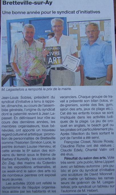 article 1er prix bretteville 